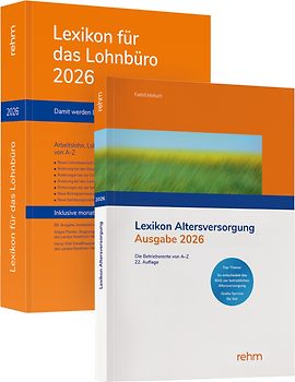 Buchpaket Lexikon für das Lohnbüro und Lexikon Altersversorgung 2026