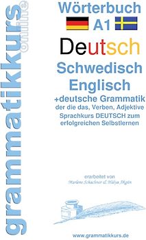 Wörterbuch A1 Deutsch - Schwedisch - Englisch
