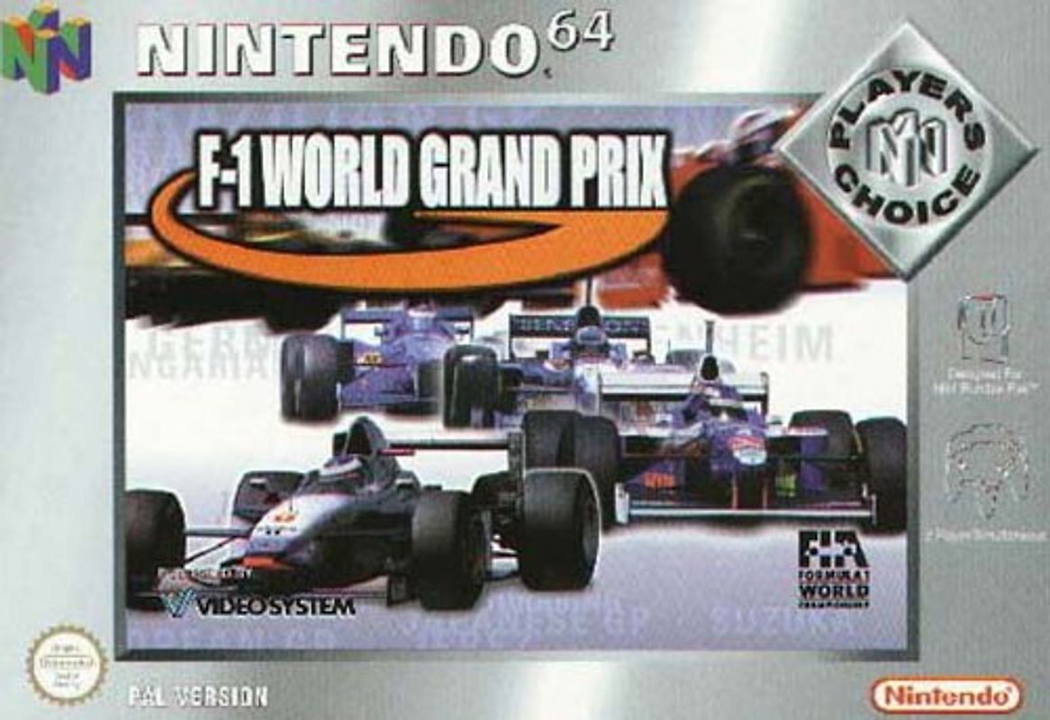 F1 World Grand Prix [Player's Choice] Nintendo 64