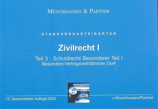 111 Prüfungsschemata Zivilrecht