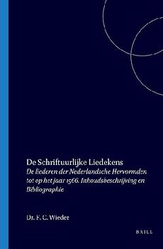 de Schriftuurlijke Liedekens