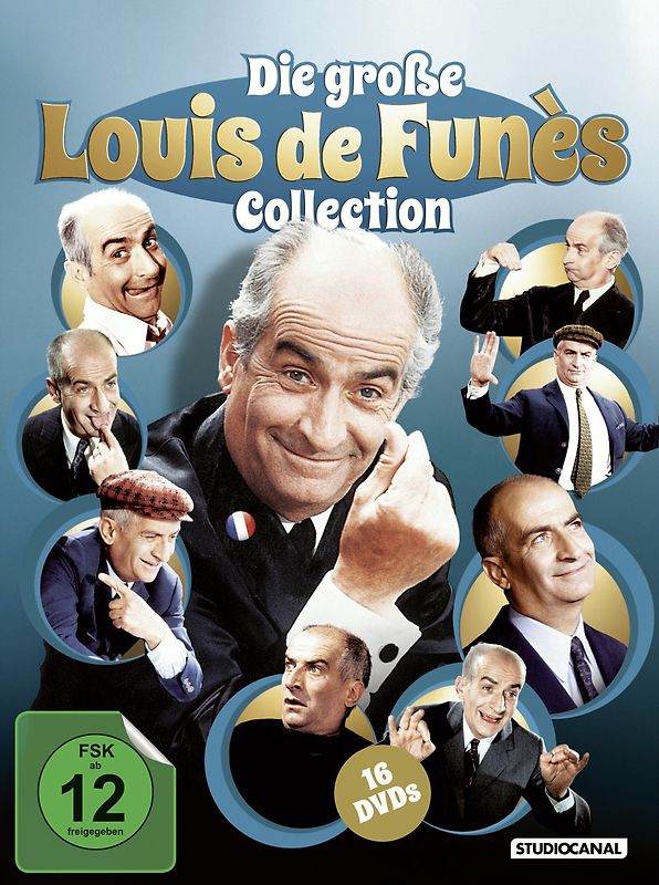 Die große Louis de Funès Collection [16 DVDs] DVD