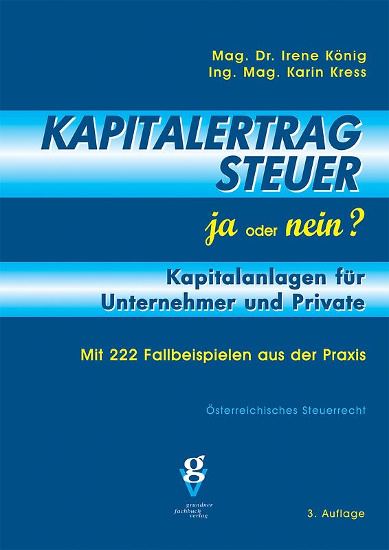 KAPITALERTRAGSTEUER ja oder nein?