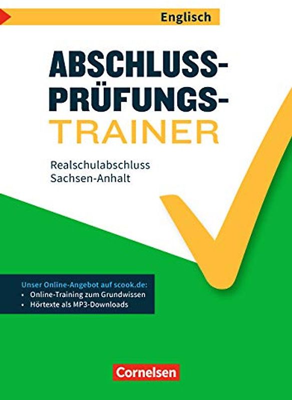 Abschlussprüfungstrainer Englisch - Sachsen-Anhalt - 10. Schuljahr