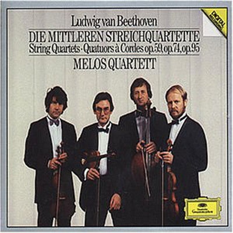 Melos-Quartett Stuttgart - Die Mittleren Streichquartette