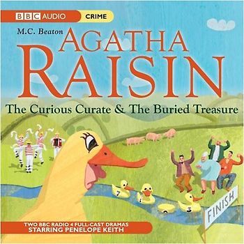 Agatha Raisin: The Curious Curate & The Buried Treasure - M. C. Beaton [Audio CD]