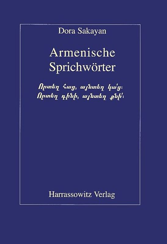 Armenische Sprichwörter