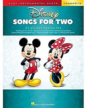 Disney Songs for Two Trumpets: Easy Instrumental Duets