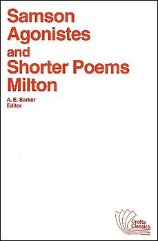 Samson Agonistes and Shorter Poems