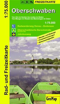 Oberschwaben - Wanderkarte