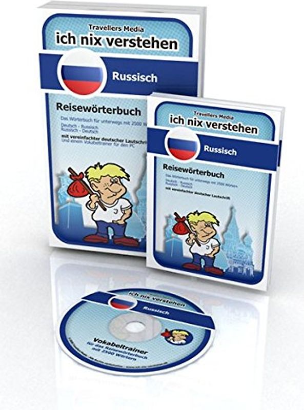Ich nix verstehen - Reisewörterbuch Russisch: Reisewörterbuch mit 2500 wichtigen Wörtern. Russisch-Deutsch /Deutsch-Russisch. Mit einem Vokabeltrainer ... falls einmal eine Vokabel entfallen ist