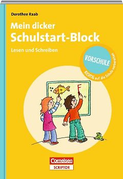 RICHTIG auf die Schule vorbereiten - Mein dicker Schulstart-Block Lesen und Schreiben