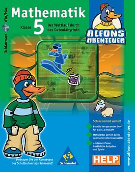 Alfons Abenteuer: Mathematik 5 - Der Wettlauf durch das Datenlabyrinth MacOS