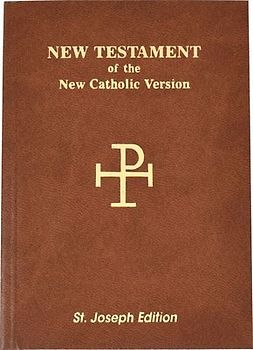 Saint Joseph Vest Pocket New Testament-NCV