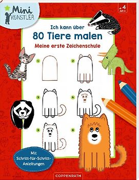 Ich kann über 80 Tiere malen