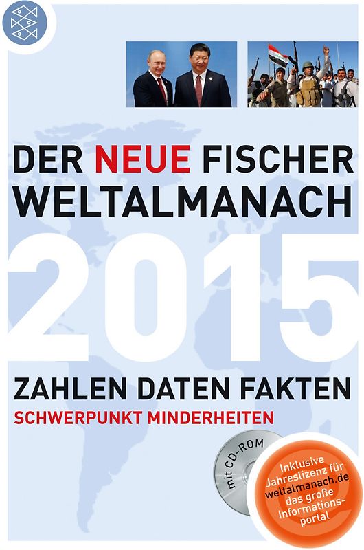Der neue Fischer Weltalmanach 2015 mit CD-Rom