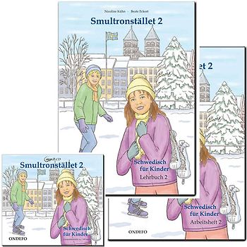 Gesamtpaket Smultronstället 2 - Schwedisch für Kinder - Lehrbuch, Arbeitsheft und CD