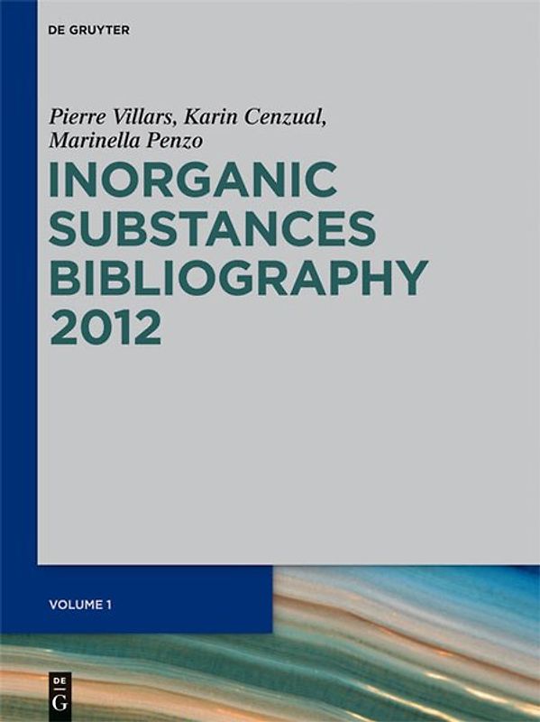 Inorganic Substances. 2012 / Bibliography
