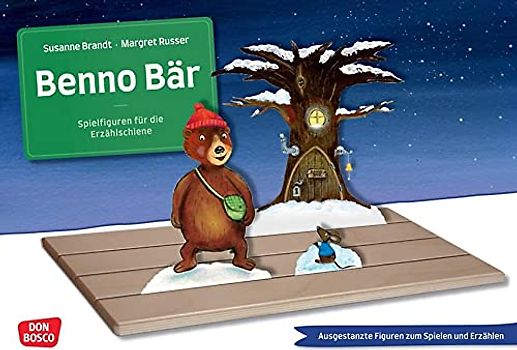 Benno Bär: Ausgestanzte Figuren zum Spielen und Erzählen. Ein modernes Märchen über Freundschaft & Hilfsbereitschaft. Ein Wintermärchen für die ... die Erzählschiene: Bilderbuch-Geschichten)