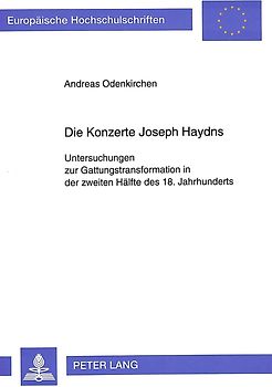 Die Konzerte Joseph Haydns