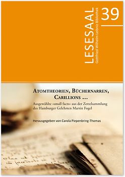 Atomtheorien, Büchernarren, Carillions …