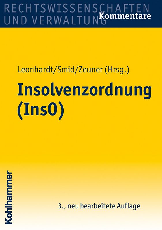 Insolvenzordnung (InsO)