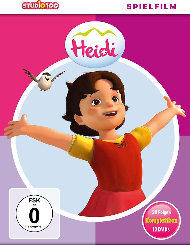 Heidi (CGI)-Staffel 1-Komplettbox [12 DVDs,SO DVD