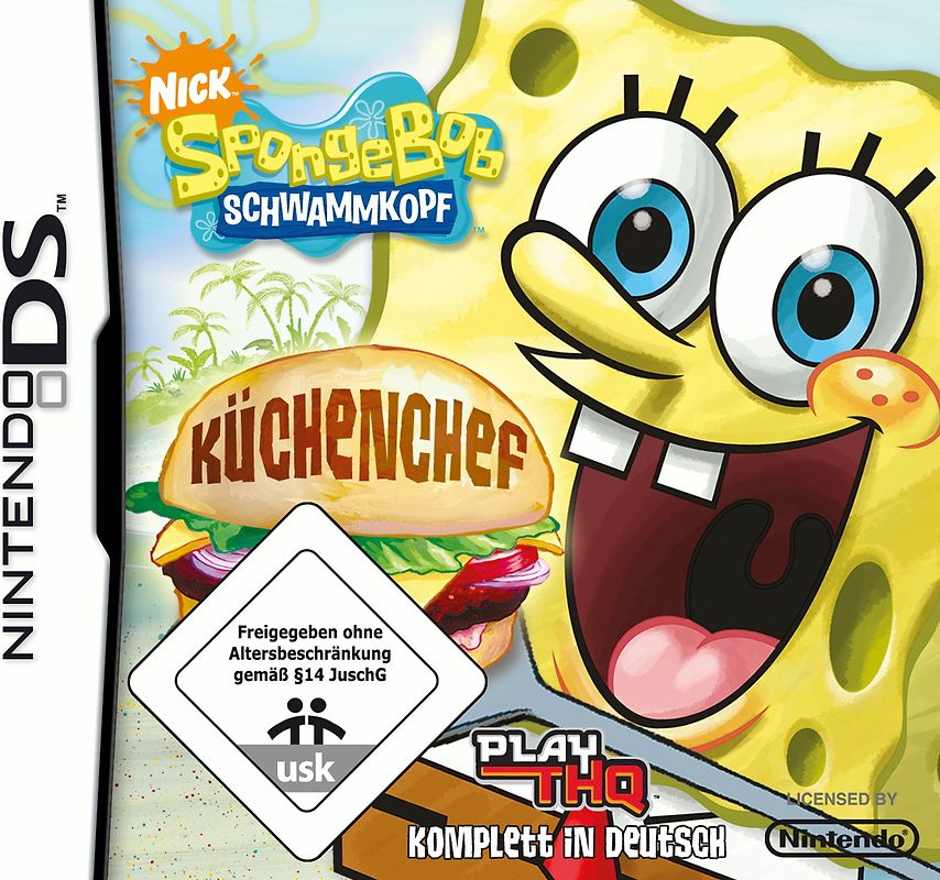 SpongeBob Schwammkopf: Küchenchef Nintendo DS