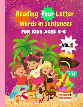 Reading Four Letter Words in Sentences: Learning to Read Made Easy for Kids | Volume 1: "OO" and "EE" Phonics and Reading for Ages 5-6 (Reading Four Letter Words with Phonics for Kids, Band 1)