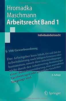 Arbeitsrecht Band 1