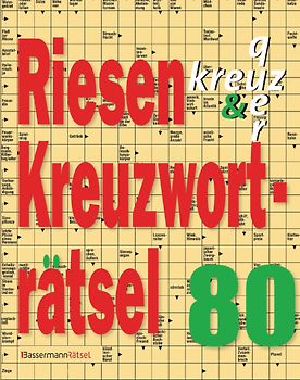 Riesen-Kreuzworträtsel 80 (5 Exemplare à 2,99 €)