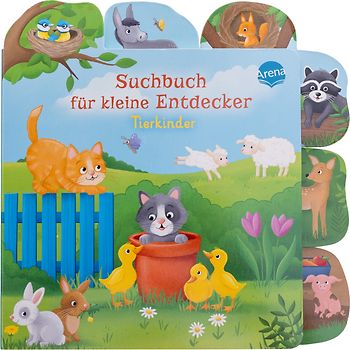 Suchbuch für kleine Entdecker. Tierkinder