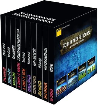 ADAC Hörbuch-Edition Regionalkrimis 2017