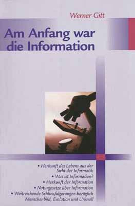 Am Anfang war die Information