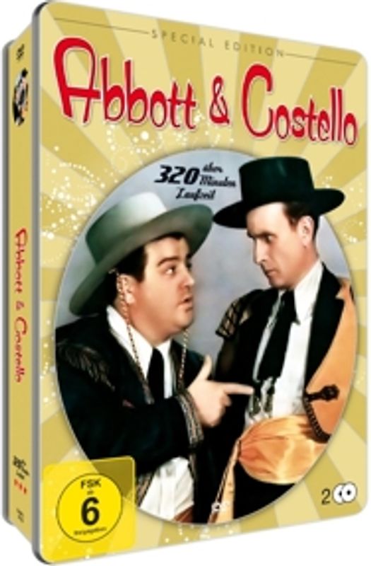 Best of Abbott & Costello-Deluxe Metallbox DVD