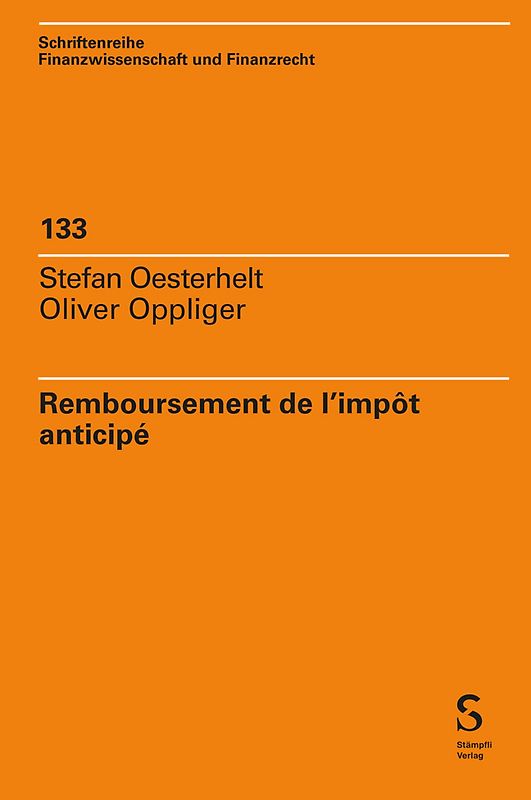 Remboursement de l'impôt anticipé
