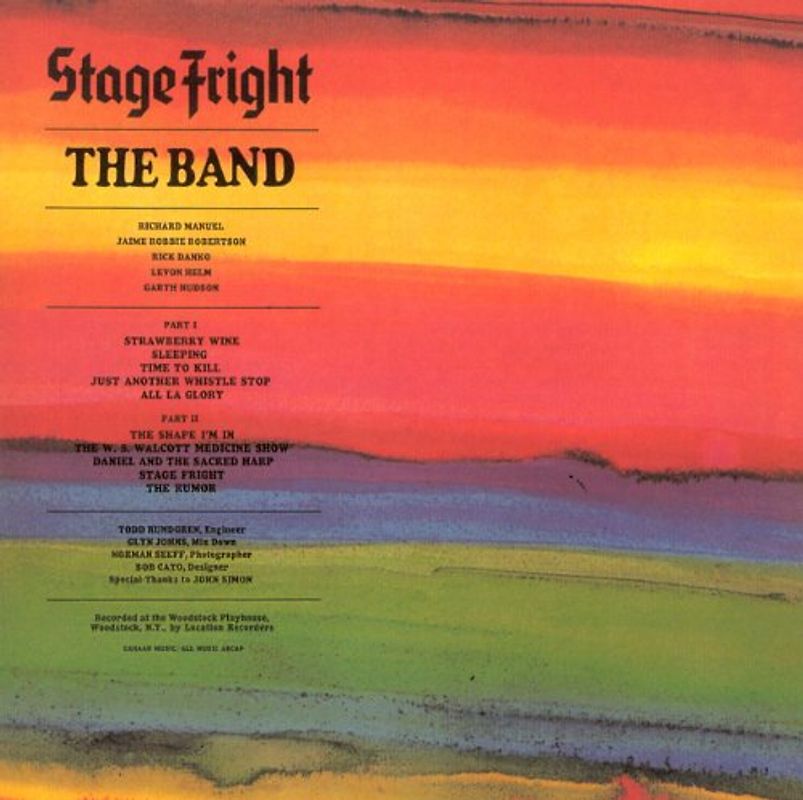the Band - Stage Fright