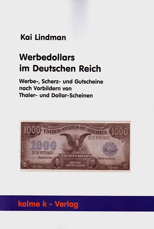 Werbedollars im Deutschen Reich