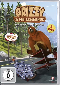 Grizzy & die Lemminge - Staffel 2 [3 DVDs] DVD
