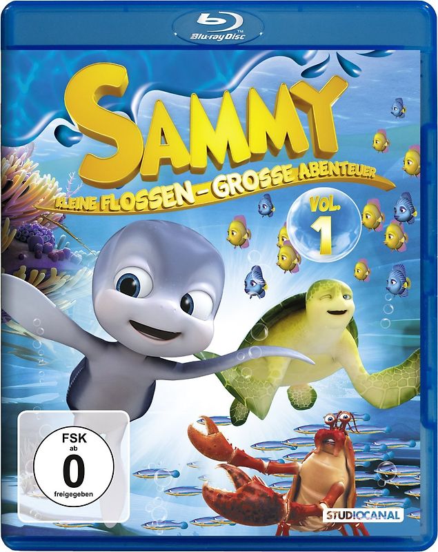 Sammy, kleine Flossen - Große Abenteuer - Volume 1 Blu-ray Disc