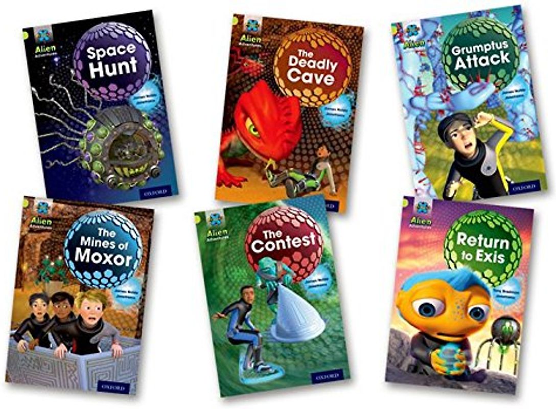 Project X: Project X:Alien Adventures:Lime:Mixed Pack of 6