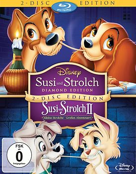 Susi und Strolch /  Susi und Strolch II [2 Disc, Diamond Edition] Blu-ray Disc