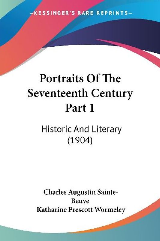 Portraits Of The Seventeenth Century Part 1