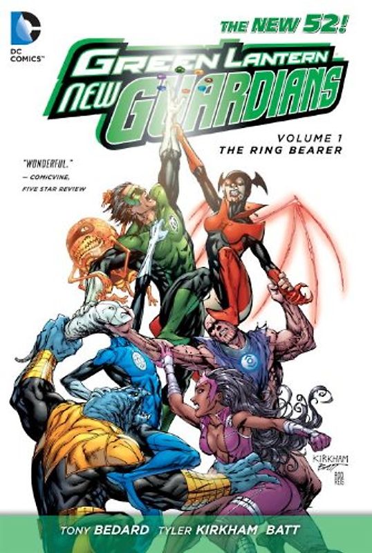 The New 52: Green Lantern - New Guardians: Vol 1. - The Ring Bearer - Tony Bedard [Softcover]