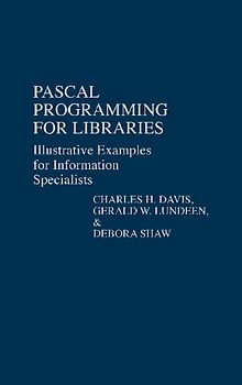 Pascal Programming for Libraries