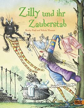 Zilly und ihr Zauberstab. Vierfarbiges Bilderbuch