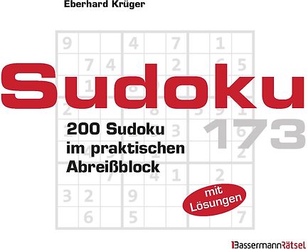 Sudoku Block 173 (5 Exemplare à 2,99 €)