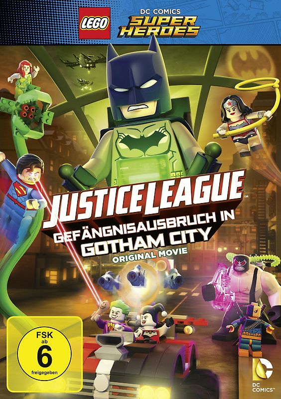 LEGO DC Super Heroes Justice League: Gefängnisausbruch in Gotham City DVD