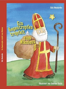 Ein Regentropfen tröpfelt zum Nikolaus