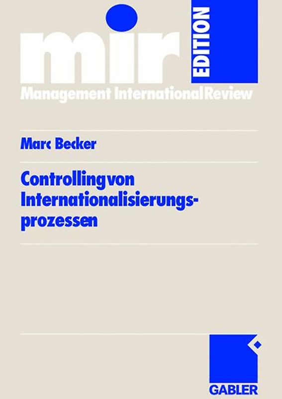 Controlling von Internationalisierungs-prozessen